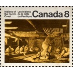 1974 8 cents used