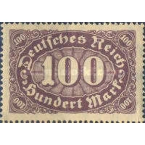 1922   100  pfg  used