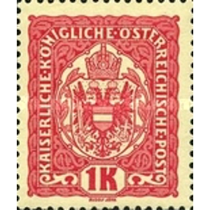 1916  1 kr  used