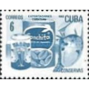 1982 Cuba 6 cent used