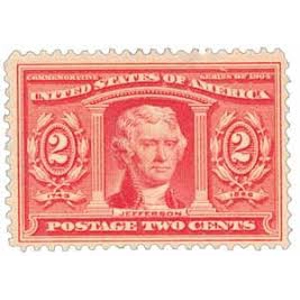 1904  USA  2 cents  used