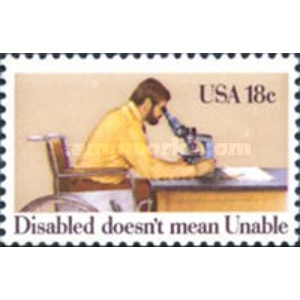 1981  USA  18 cents  used