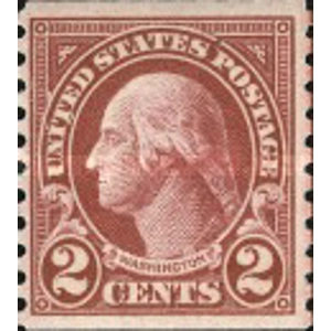 1923  USA  2 cents used coil