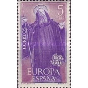 1965  Soain  5 Pta  used