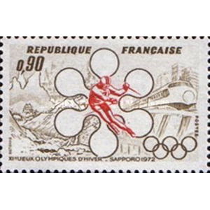 1972 France 0.90 Fr