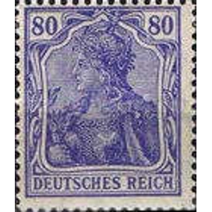 1920 80Pfg. blue