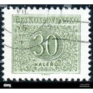 1954  Czechoslovakia - 30 haleru