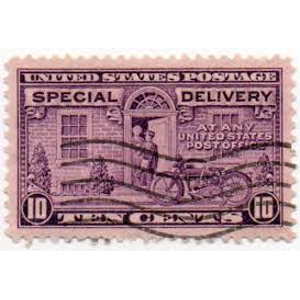 1922  USA   10 cents  used