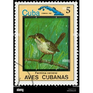 1983  Cuba  5 centavos  used