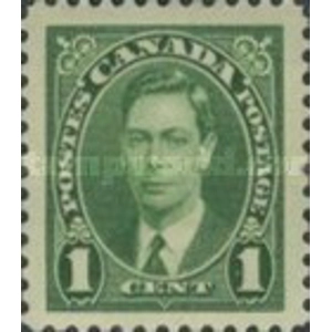 1937  Canada  1  cent  1937  used