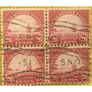 1923  USA   20 cents  used