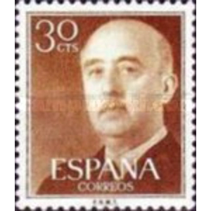 1955  Spain  30 cts  used