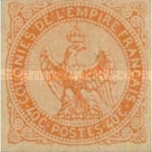 1887  France Colonies  40 C