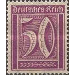 1922 50Pfg. violet