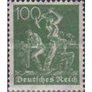 1921 100 PF MINT Hinged