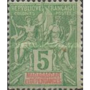 1902  5 c yellowish Green