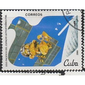 1982 Cuba 1 cent used