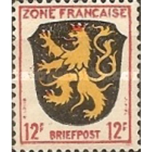1945  France  12 Pfg  Used