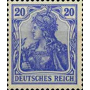 1905  20Pfg. ultramarine