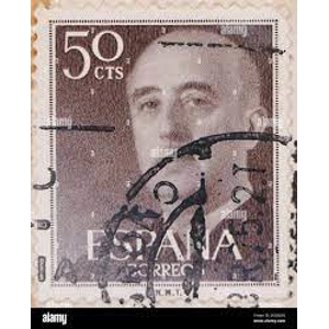 1960  Spain 50 Cts used