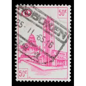 Belgium Railway Stamp 50 FR