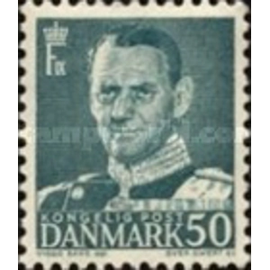 1952 50 Ores Bluish Green