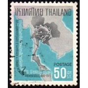 1965  Thailand     50 satang  used