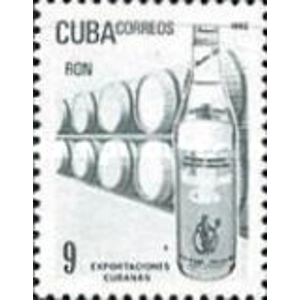 1982 Cuba 9 Centavos used