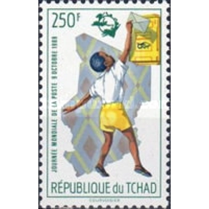 Tchad     1989     250 fr