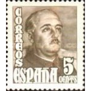 1948  Spain  5 cts  used