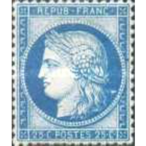 1871 France 25 c