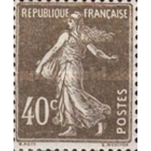 1925  France  40 C  Violet