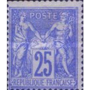 1876 France 25 C
