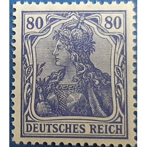 1920 80Pfg. pale ultramarine