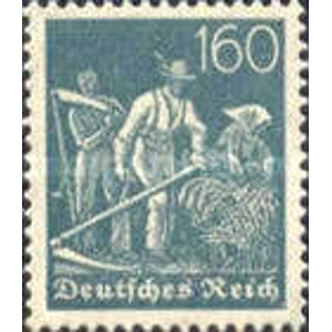 1921  160Pfg. greenUNUSED