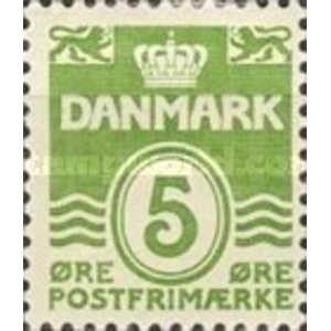 1937   5 ores  Colored