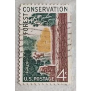 1958  1958  4 cents  used