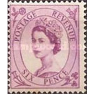 1953 6 d USED