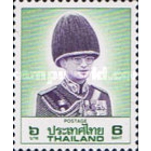 1989 Thailand 6 Bahts used