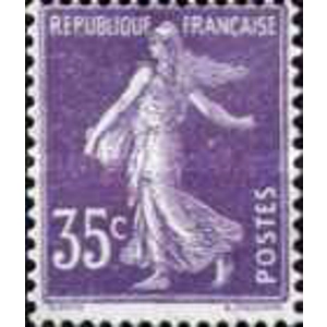 1906 France 35 C Thick Poste