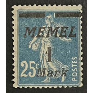 1922 1 mark / 25 c