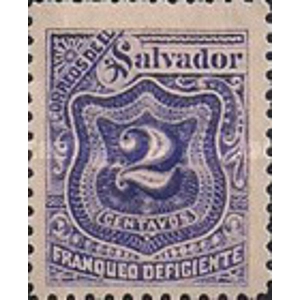 El Salvador 1898   2 cent