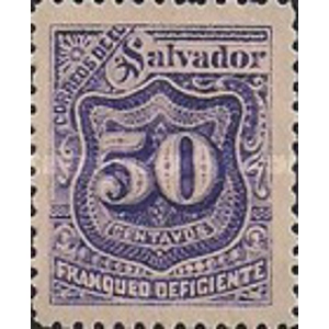 El Salvador 1898    50 cent