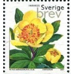 2001  Sverige brev   Used