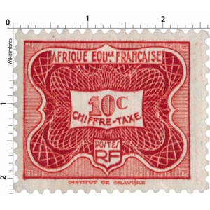 1947  Fr. Equat. Africa    10 Cent MINT