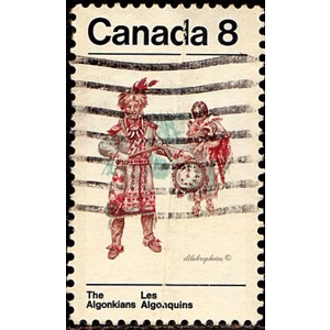 1973 Canada 8 cents used