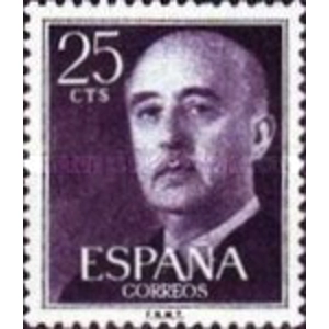 Spain   1955   25 Pta    USED