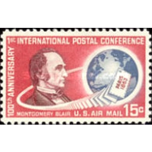 1963  USA  15 cents  used