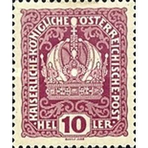1916  Austria    10 H   USED