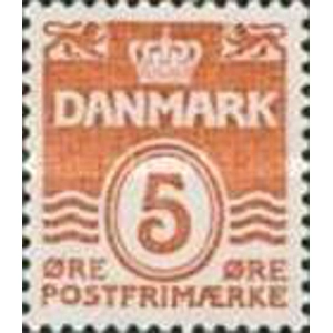 1989  Denmark     5 ores  Orange Red